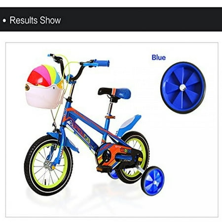12-20" Universal Adjustable Kids Bicycle Training Side Wheels Balance 12-20" Universal Adjustable Kids Bicycle Training Side Wheels Balance